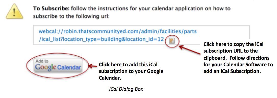 what is ical id